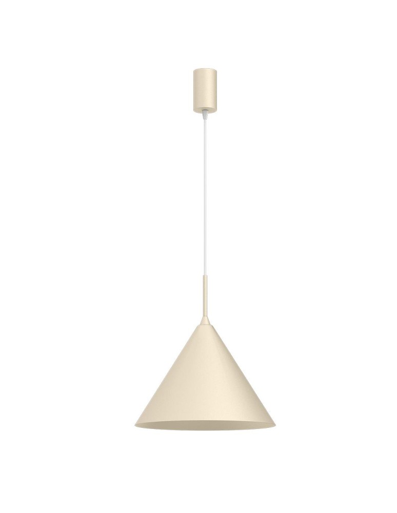 Single pendant lamps - Milagro CAPITAL CREAMY pendant lamp Ø32cm 1xGX53 MLP1560 - product kolory-swiatla.pl 1
