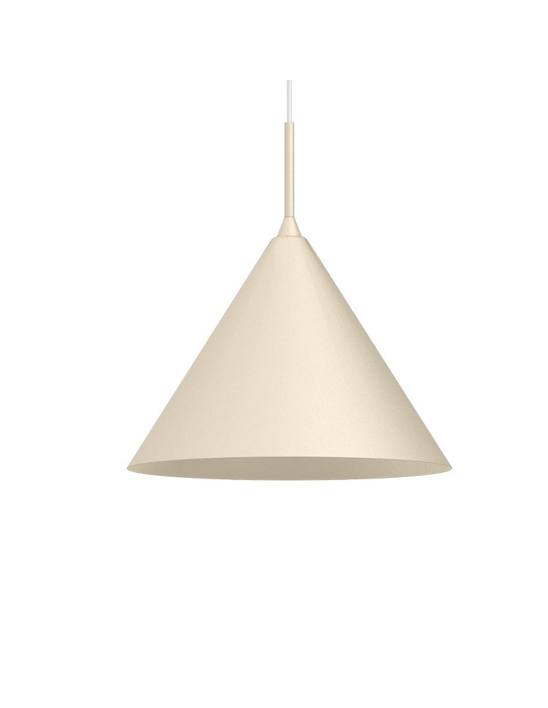 Single pendant lamps - Milagro CAPITAL CREAMY pendant lamp Ø32cm 1xGX53 MLP1560 - product kolory-swiatla.pl 2