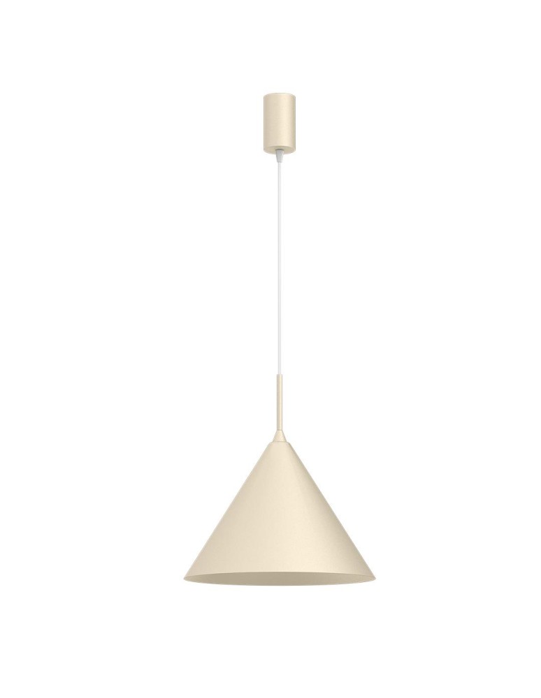 Single pendant lamps - Milagro CAPITAL CREAMY pendant lamp Ø32cm 1xGX53 MLP1560 - product kolory-swiatla.pl 6