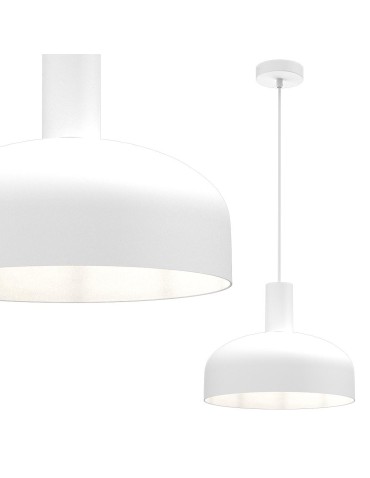 Milagro VISBY WHITE 1xE27 pendant lamp MLP1552 - product 2