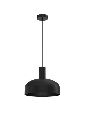 Milagro VISBY BLACK 1xE27 pendant lamp MLP1553