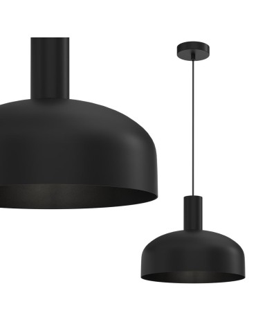 Milagro Lampa wisząca VISBY BLACK 1xE27 MLP1553 - produkt 2