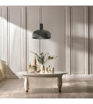 Single pendant lamps - Milagro VISBY BLACK 1xE27 pendant lamp MLP1553 - product 3