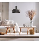 Single pendant lamps - Milagro VISBY BLACK 1xE27 pendant lamp MLP1553 - product 4