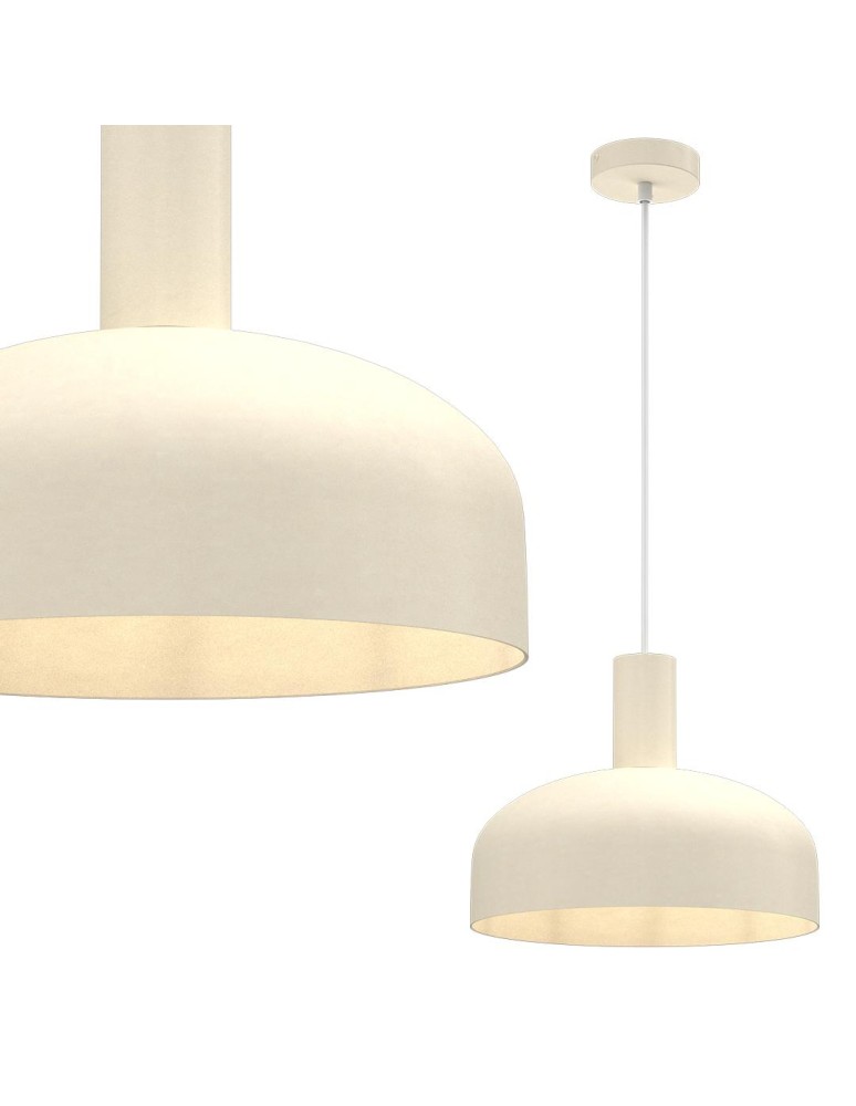 Single pendant lamps - Milagro VISBY KRAEMOWA 1xE27 pendant lamp MLP1554 - product kolory-swiatla.pl 2