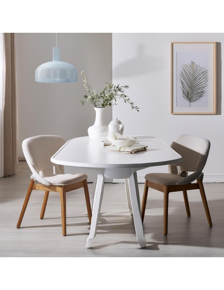 Single pendant lamps - Milagro VISBY BLUE 1xE27 pendant lamp MLP1556 - product kolory-swiatla.pl 4