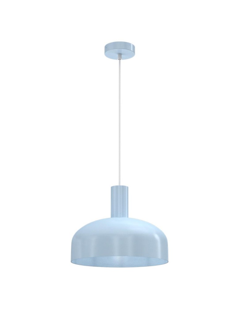 Single pendant lamps - Milagro VISBY BLUE 1xE27 pendant lamp MLP1556 - product kolory-swiatla.pl 6