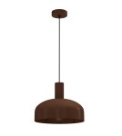 Single pendant lamps - Milagro VISBY CHOCOLATE pendant lamp 1xE27 MLP1557 - product 1