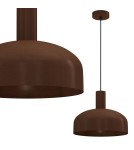 Single pendant lamps - Milagro VISBY CHOCOLATE pendant lamp 1xE27 MLP1557 - product 2