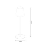 Nightlights - Milagro Toscana white 2W bedside lamp ML1294 - product 4