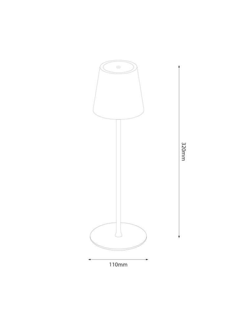 Nightlights - Milagro Toscana white 2W bedside lamp ML1294 - product kolory-swiatla.pl 4