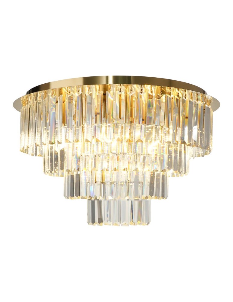 Glamour ceiling lamps - Milagro MILANO ceiling lamp fi 60cm 9xE14 ML1024 - product kolory-swiatla.pl 1