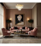 Glamour ceiling lamps - Milagro MILANO ceiling lamp fi 60cm 9xE14 ML1024 - product 4