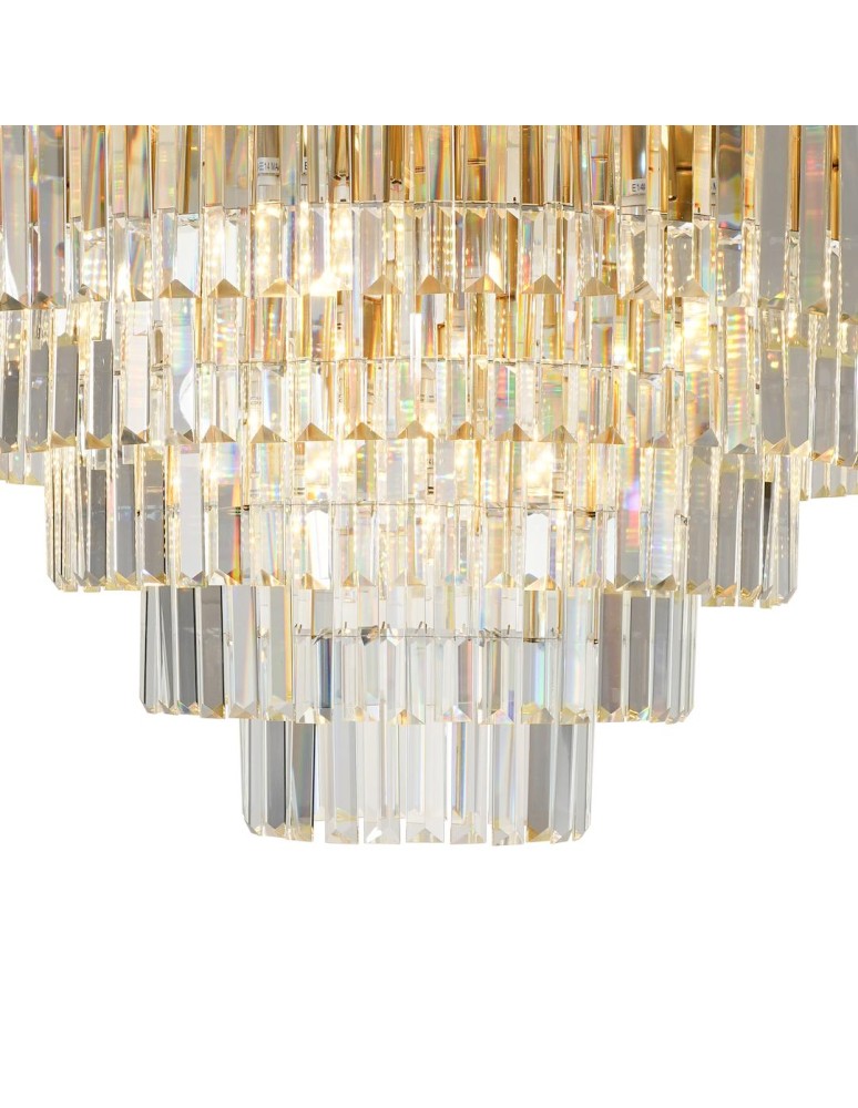 Glamour ceiling lamps - Milagro MILANO ceiling lamp fi 75cm 12xE14 ML1025 - product kolory-swiatla.pl 2