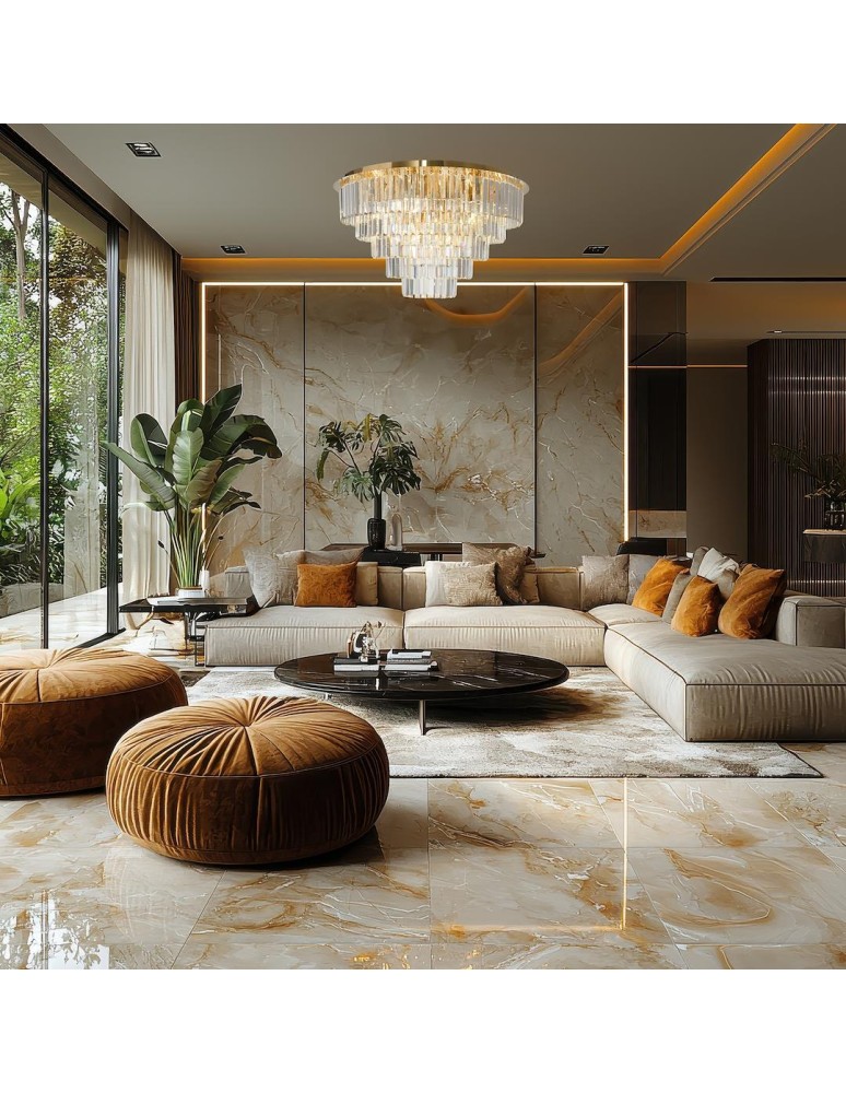 Glamour ceiling lamps - Milagro MILANO ceiling lamp fi 75cm 12xE14 ML1025 - product kolory-swiatla.pl 4