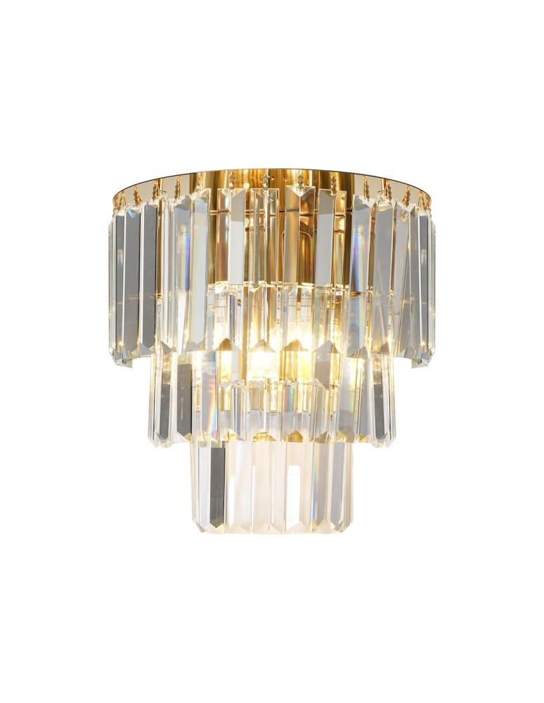 Glamour wall lamps - Milagro MILANO wall lamp 2xE14 ML1495 - product kolory-swiatla.pl 1