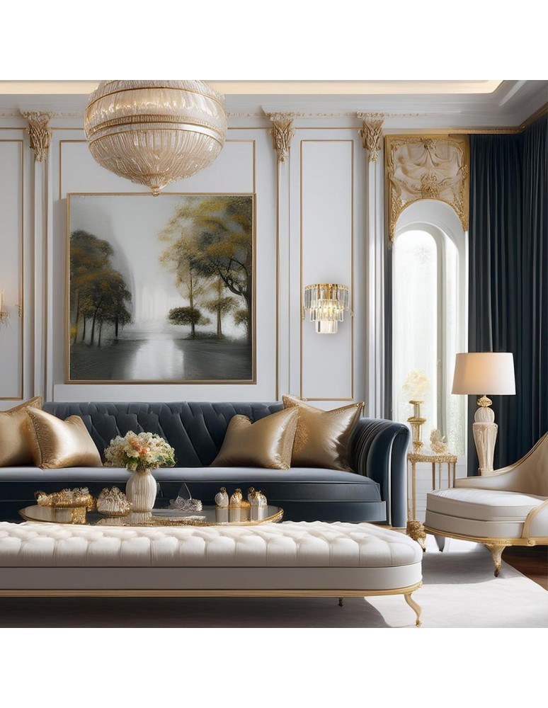 Glamour wall lamps - Milagro MILANO wall lamp 2xE14 ML1495 - product kolory-swiatla.pl 4