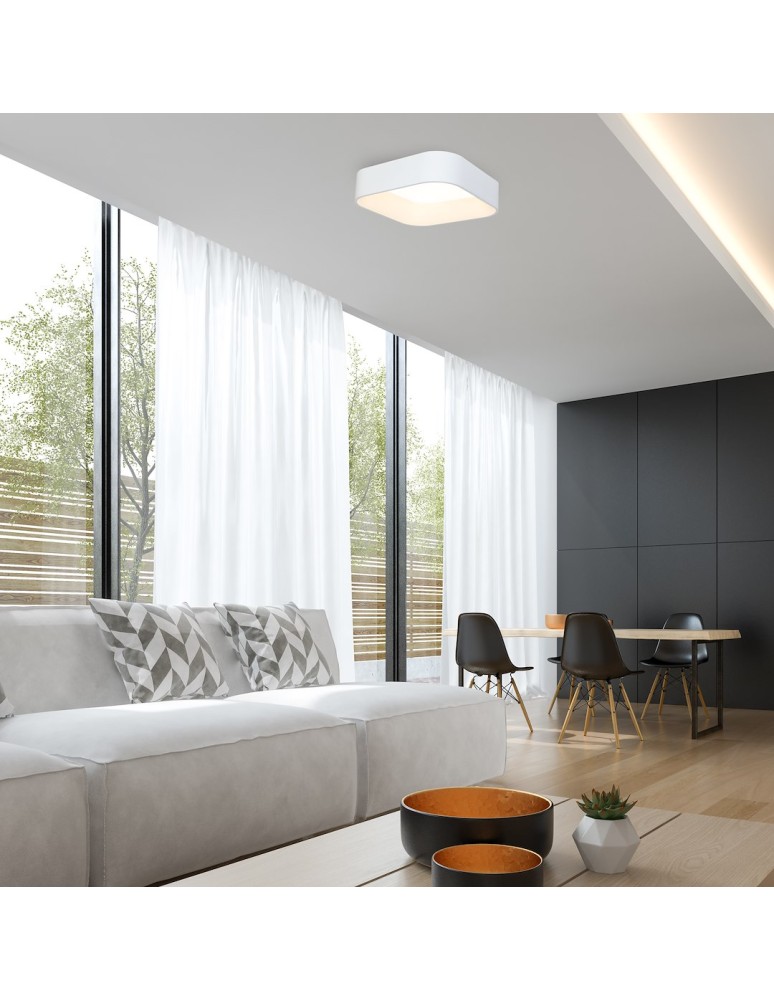 LED ceiling lamps - Milagro Plafond ASTRO WHITE 40W LED 4000K ML1854 - product kolory-swiatla.pl 3