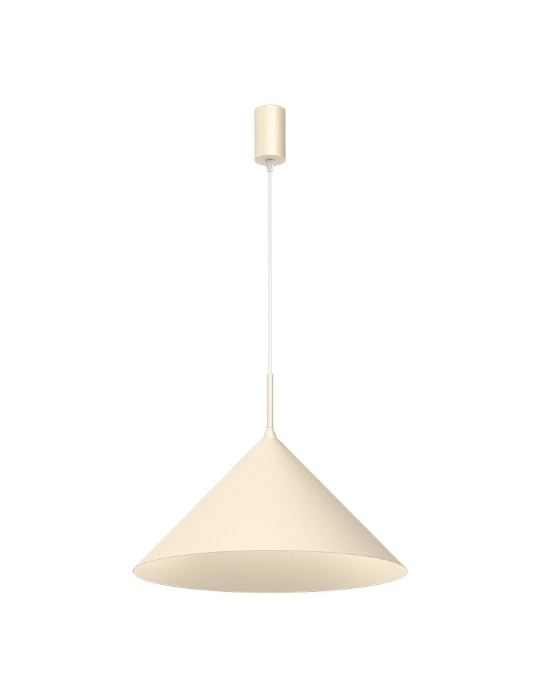 Single pendant lamps - Milagro CAPITAL CREAMY pendant lamp Ø46cm 1xGX53 MLP1643 - product kolory-swiatla.pl 1