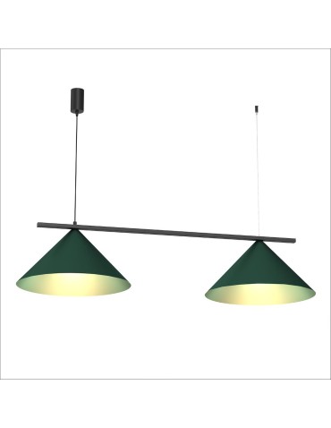 Milagro CAPITAL BLACK/GREEN pendant lamp 2XGX53 MLP1529 - product 2