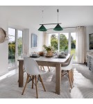 Double pendant lamps - Milagro CAPITAL BLACK/GREEN pendant lamp 2XGX53 MLP1529 - product 4