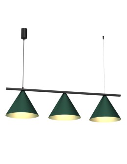 Milagro Lampa wisząca CAPITAL BLACK GREEN 3XGX53 MLP1530 - produkt 2