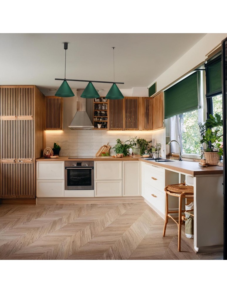 Triple pendant lamps - Milagro Pendant lamp CAPITAL BLACK GREEN 3XGX53 MLP1530 - product kolory-swiatla.pl 5