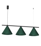 Triple pendant lamps - Milagro Pendant lamp CAPITAL BLACK GREEN 3XGX53 MLP1530 - product 7