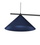Double pendant lamps - Milagro CAPITAL BLACK/NAVY BLUE pendant lamp 2XGX53 MLP1531 - product 3