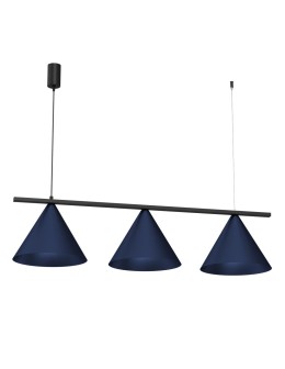 Milagro Lampa wisząca CAPITAL BLACK/NAVY BLUE 3XGX53 MLP1532