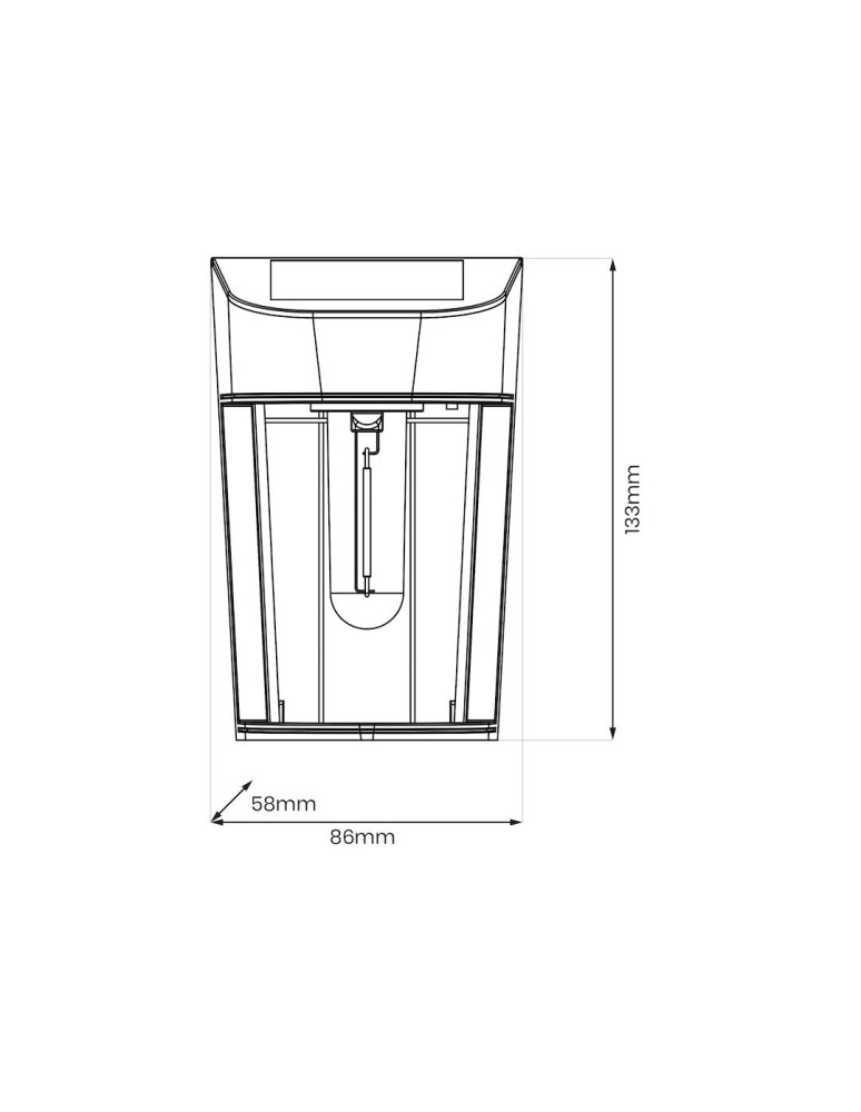 Solar lamps - Eko-Light Eno 3000K Solar Wall lamp EKO0724. - product kolory-swiatla.pl 6