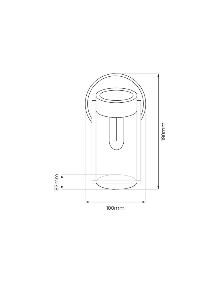 Solar lamps - Eko-Light Solar wall lamp Vivi 3000K EKO0725. - product kolory-swiatla.pl 5