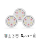 Under-cabinet lamps - Eko-Light Jojo RGB + 3000/6000K Undercabinet Lamp Tri-Pack EKB1438. - product 5