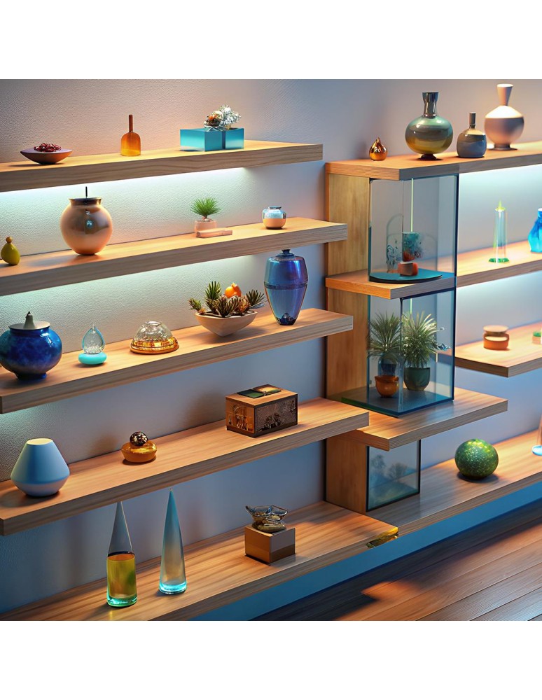 Under-cabinet lamps - Eko-Light Jojo RGB + 3000/6000K Undercabinet Lamp Tri-Pack EKB1438. - product kolory-swiatla.pl 7