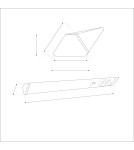 Under-cabinet lamps - Eco-Light Undermounted Lamp Dual 18W 4000K USB-A/C + 230V Sockets EKB1444 - product 7