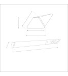 Under-cabinet lamps - Eco-Light Dual 18W 4000K Undercabinet Lamp + 230V Sockets EKB1445 - product 7