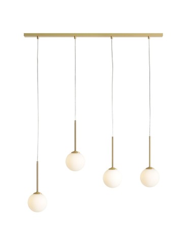Aldex BOSSO 4 BRASS Pendant Lamp 4 x max 5W LED (1087L40)