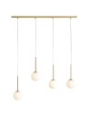 Aldex BOSSO 4 BRASS Pendant Lamp 4 x max 5W LED (1087L40)
