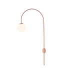 Cantilever wall lamps - Aldex Wall lamp UNA CORAL 1 x max 10W LED (1116C11) - product 1