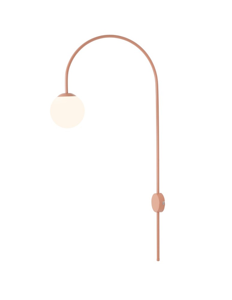 Cantilever wall lamps - Aldex Wall lamp UNA CORAL 1 x max 10W LED (1116C11) - product kolory-swiatla.pl 1