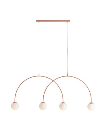 Aldex Pendant Lamp UNA 4 CORAL L 4 x max 10W LED (1116L11_L).