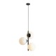 Aldex Lampa Wisząca FIN 3 BLACK M 3 x max 15W LED (1120E1_M)