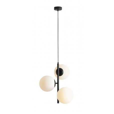 Aldex Lampa Wisząca FIN 3 BLACK M 3 x max 15W LED (1120E1_M)