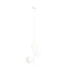 Pendant lamps spheres - Aldex Pendant Lamp FIN 3 WHITE S 3 x max 10W LED (1120E_S) - product 1