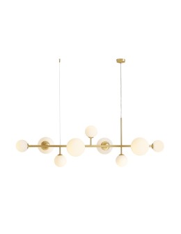 Aldex Lampa Wisząca DIONE 9 BRASS 5 x 40W / 4 x 60W (1092N40)