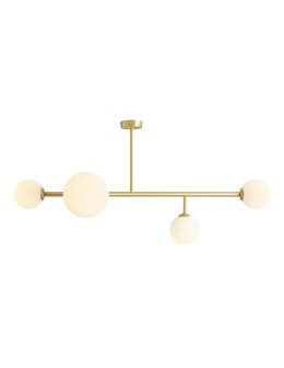 Aldex PLAFON DIONE 4 BRASS 3 x max 10W LED / 1 x max 15W LED (1092PL_L40)