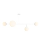 Ceiling lamps spheres - Aldex PLAFON DIONE 4 WHITE 3 x max 10W LED / 1 x max 15W LED (1092PL_L) - product 1