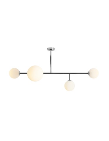 Aldex PLAFON DIONE 4 CHROME 3 x max 10W LED / 1 x max 15W LED (1092PL_L4)