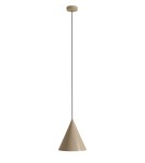 Single pendant lamps - Aldex FORM BEIGE Pendant Lamp 1x max 15W LED (1108G17) - product 1
