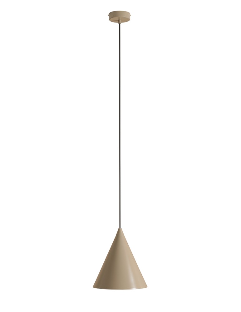 Single pendant lamps - Aldex FORM BEIGE Pendant Lamp 1x max 15W LED (1108G17) - product kolory-swiatla.pl 1
